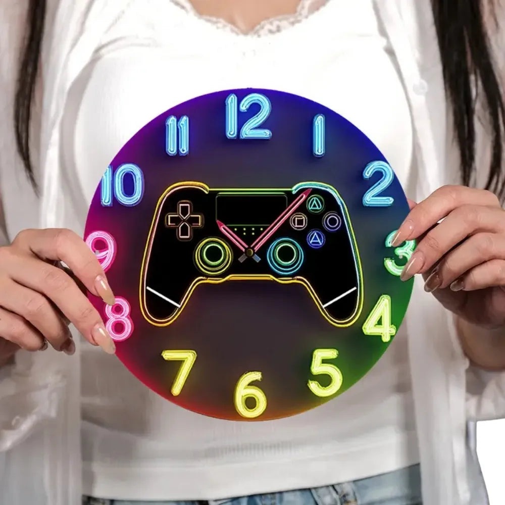 RGB Gaming Wall Clock