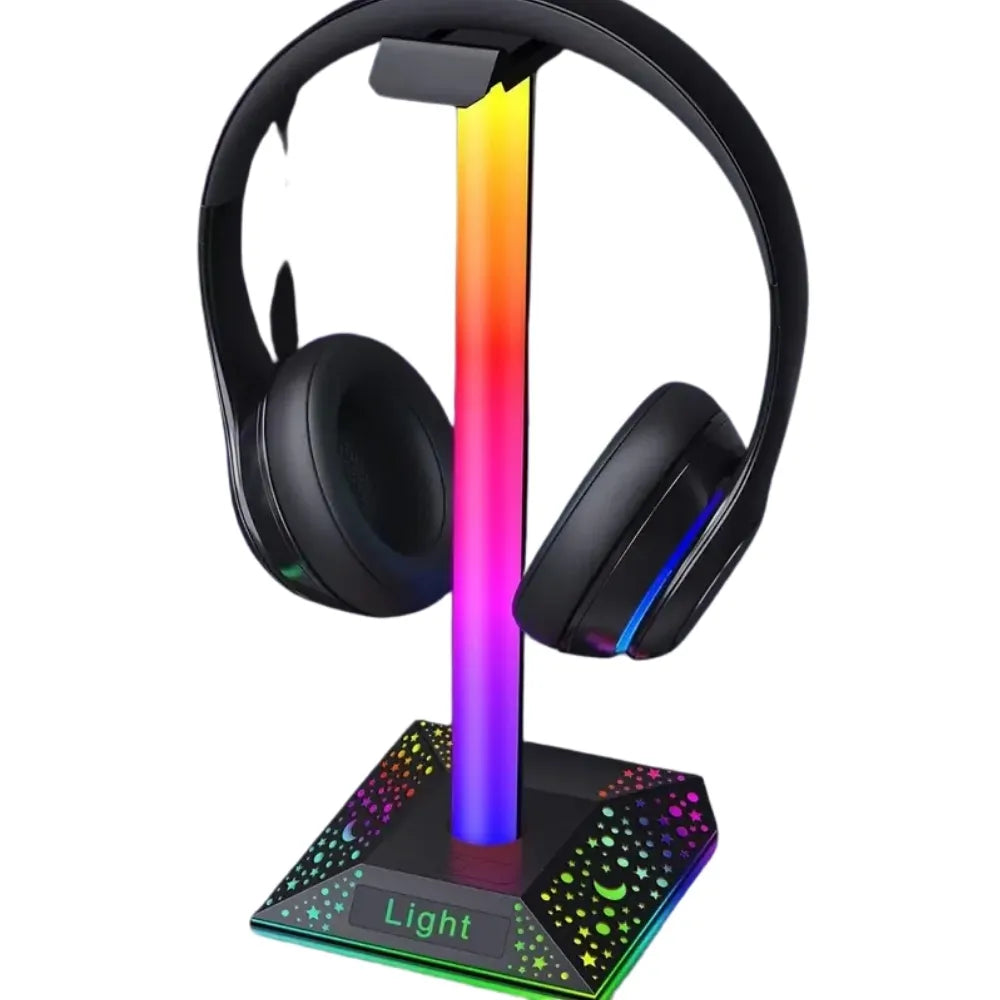 RGB Illuminated Gaming Headset Stand