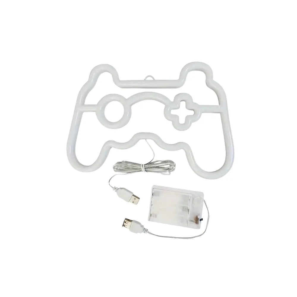 Neon LED Gaming Controller