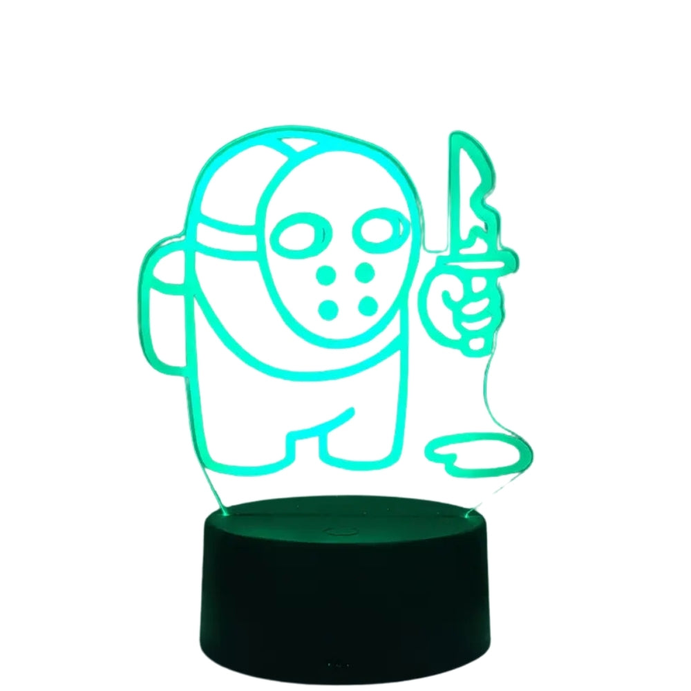 3D Imposter LED Lamp - Gamer Atmosphere