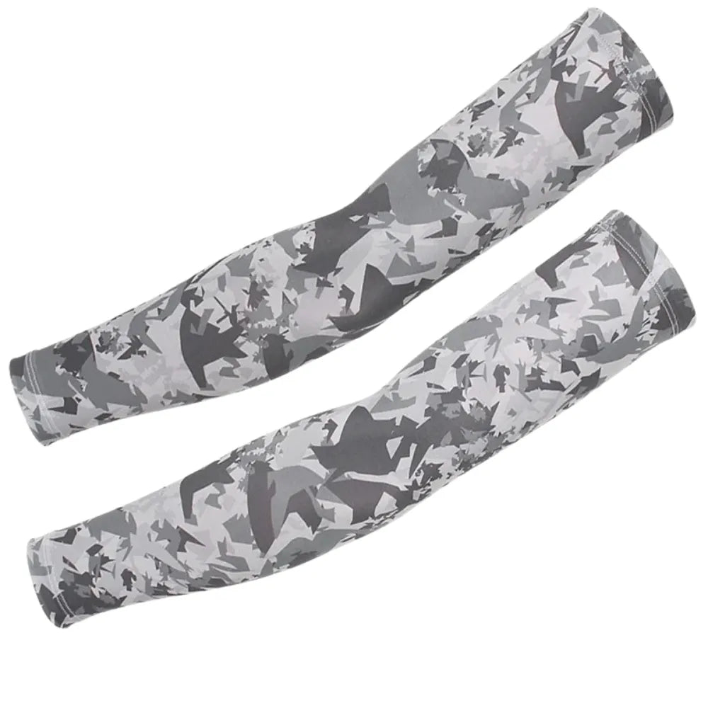Manchettes de Protection Camouflage Gris