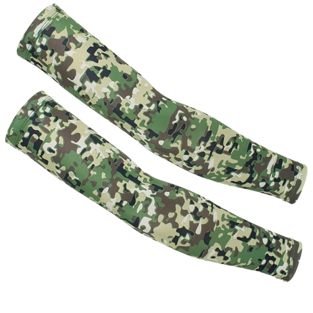 CamoFlex Arm Sleeves - Military Green