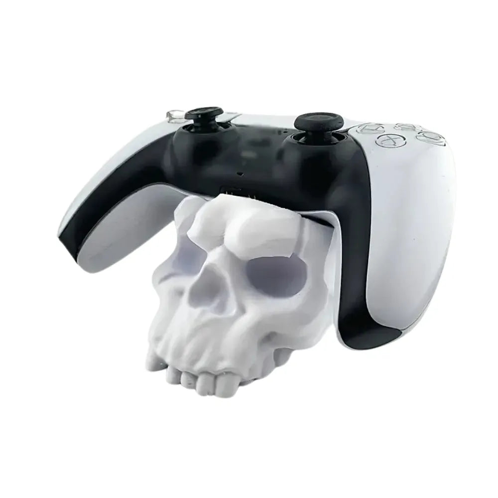 SkullHolder White Controller Stand