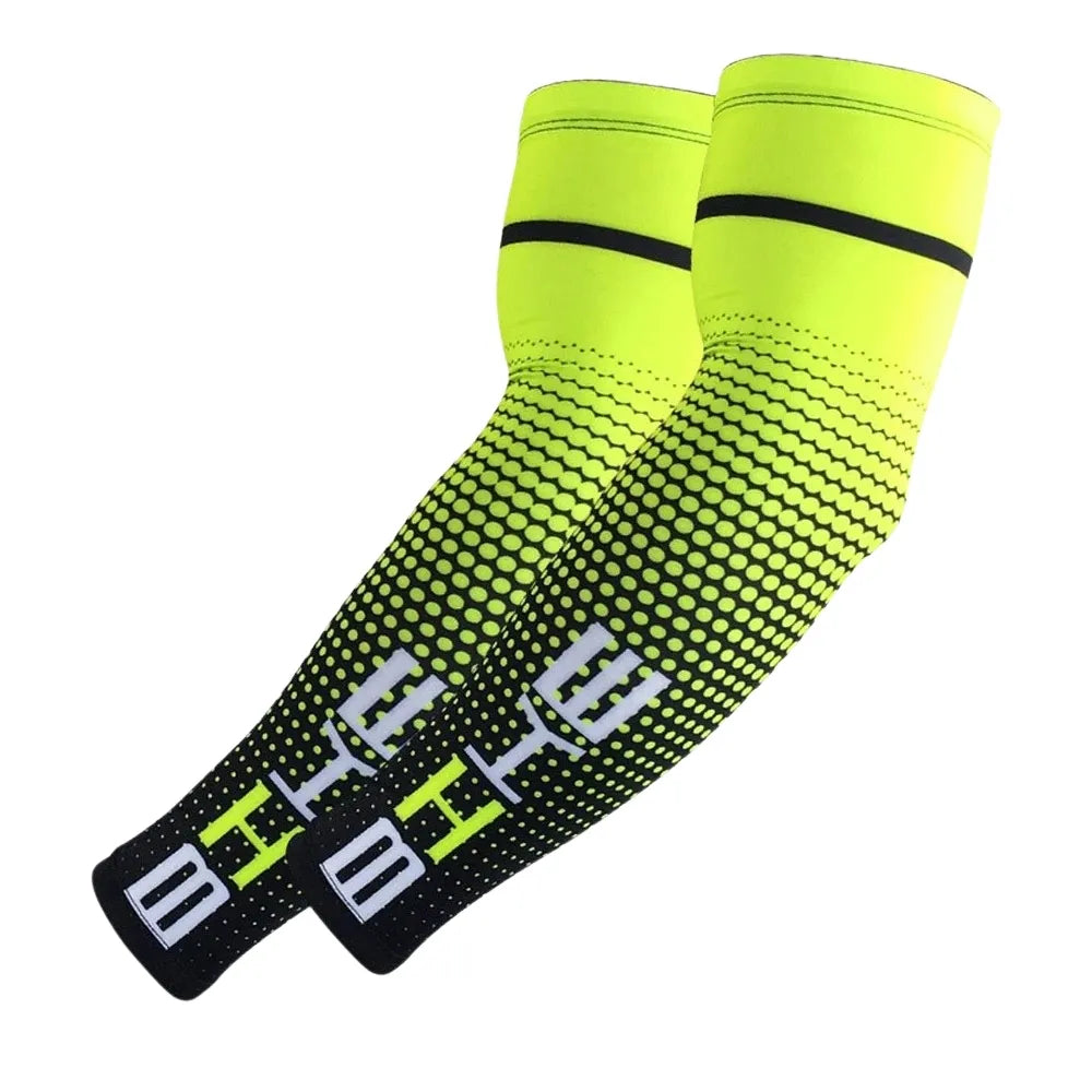BikePro Arm Sleeves – Energy Yellow