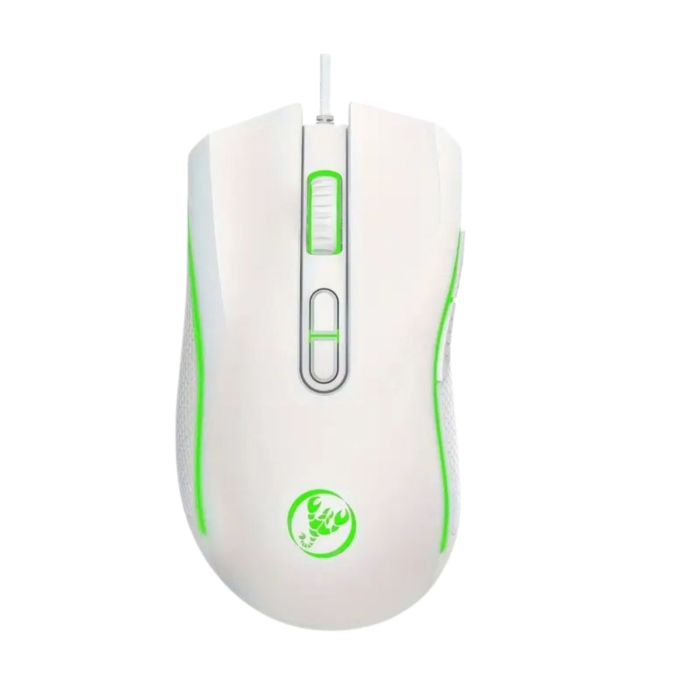 GreenGlow Mouse - Elegance and Performance