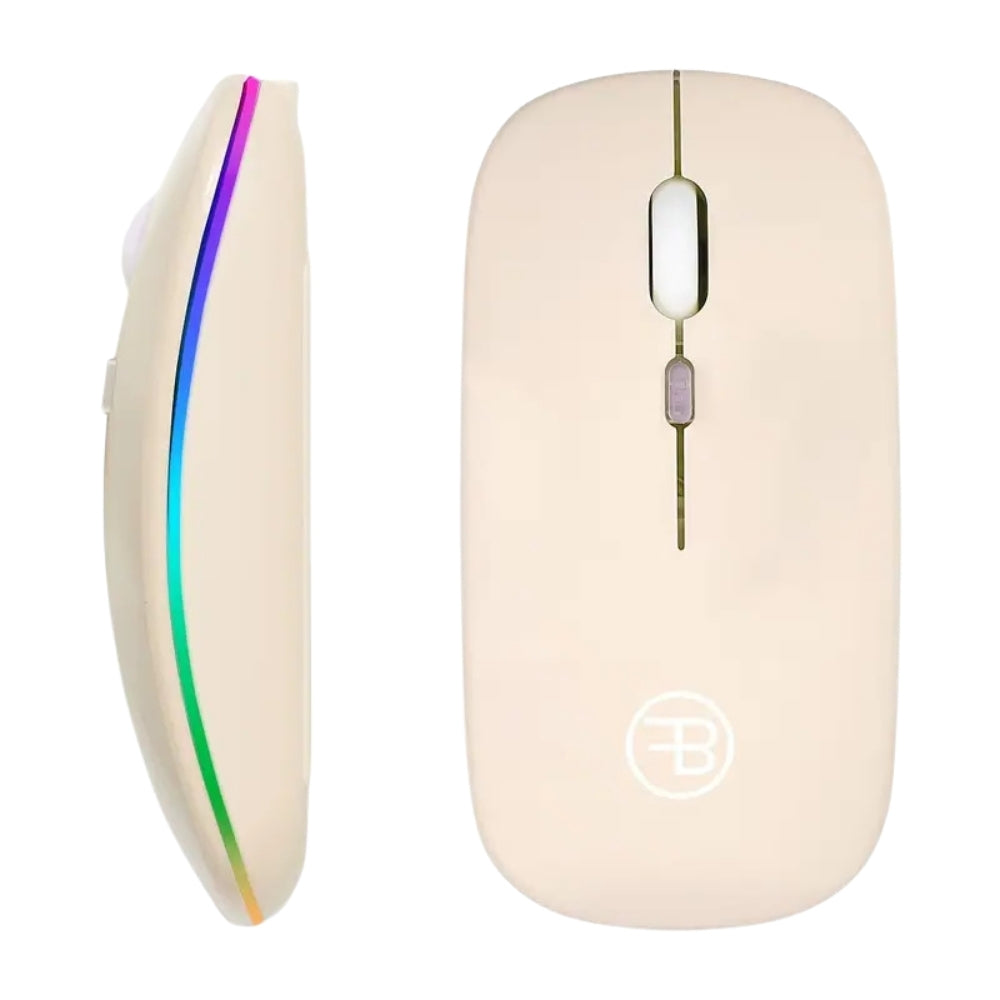 BeigeSense Mouse - Minimalist Elegance