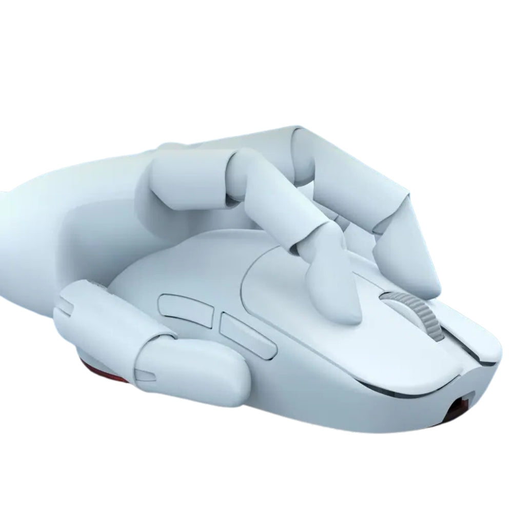 GlidePro Mouse - Blanc Élégant